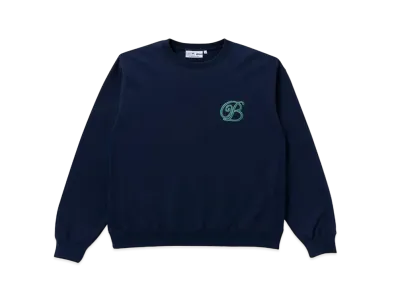 BlackEyePatch B EMBLEM CREW SWEAT "Navy"