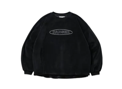 BlackEyePatch TBEP VELOR L/S CREW "Black"