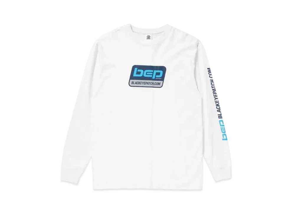 BlackEyePatch TECHWARE L/S TEE "White"