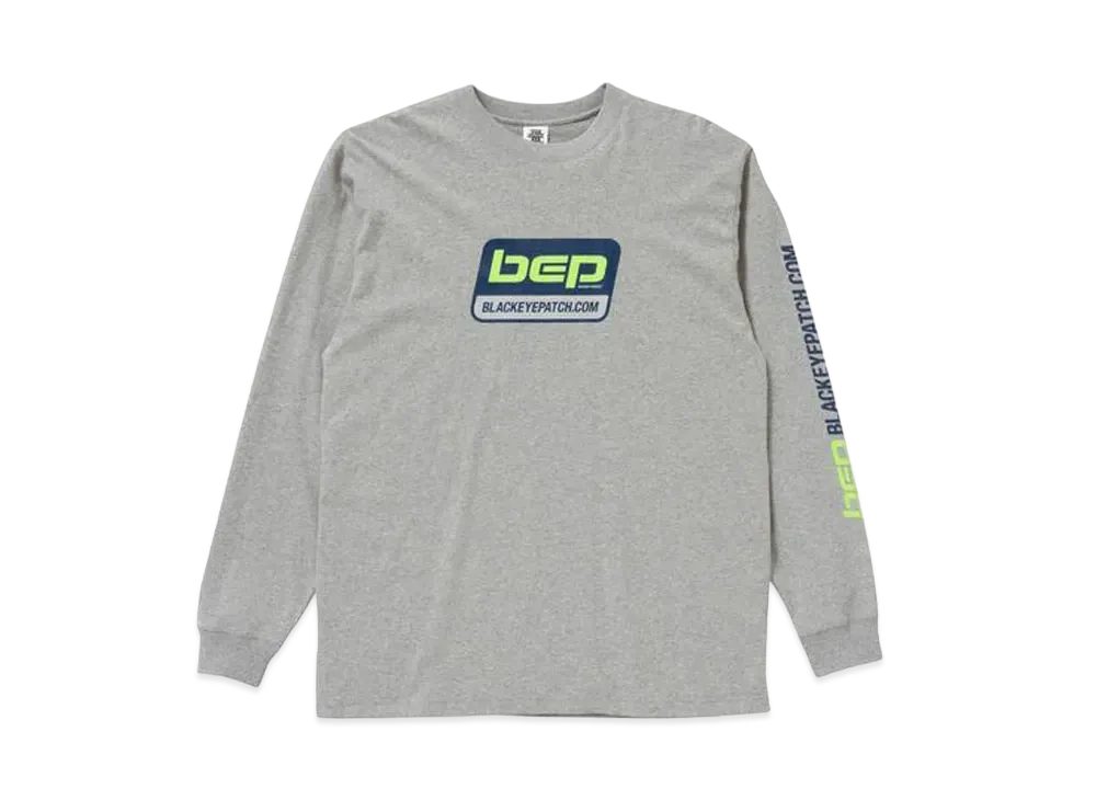 BlackEyePatch TECHWARE L/S TEE "H.Gray"