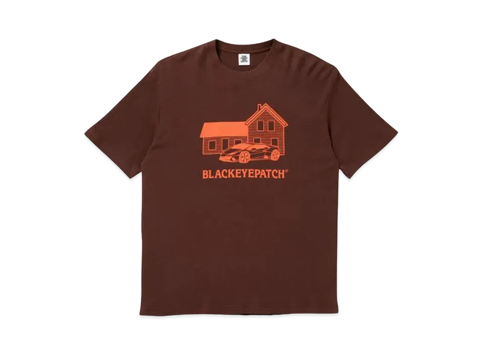 BlackEyePatch SECOND HOUSE THERMAL TEE "Brown"