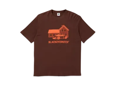 BlackEyePatch SECOND HOUSE THERMAL TEE "Brown"
