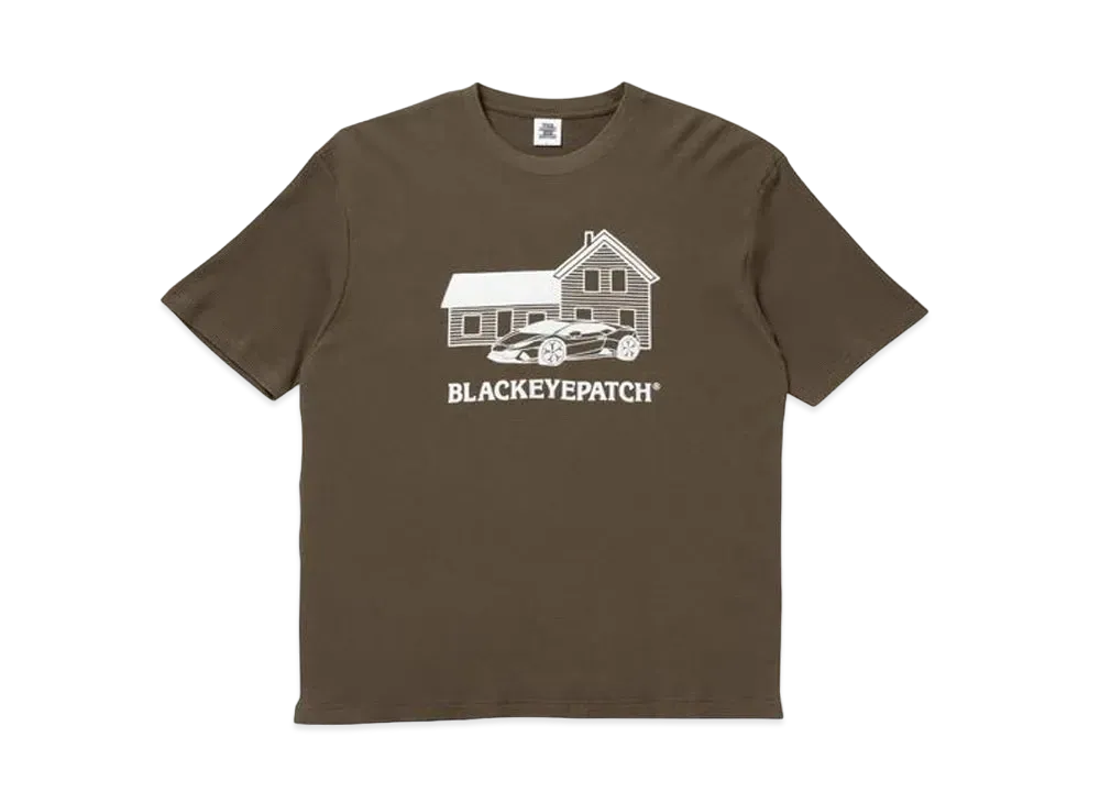 BlackEyePatch SECOND HOUSE THERMAL TEE "Olive"