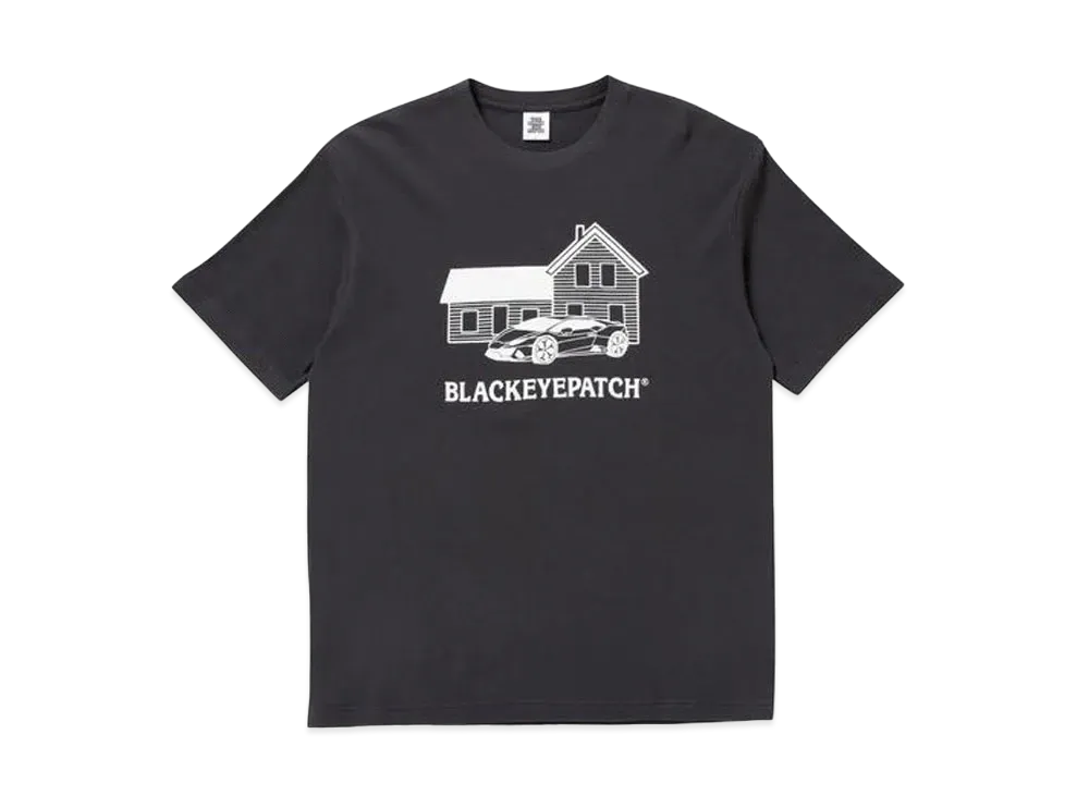 BlackEyePatch SECOND HOUSE THERMAL TEE "Charcoal"