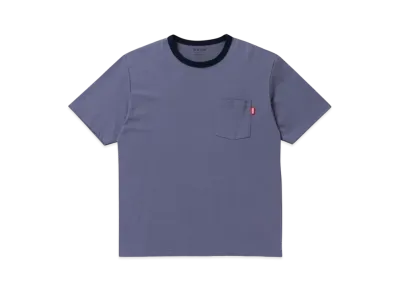 BlackEyePatch HANDLE WITH CARE POCKET TEE "Slate"