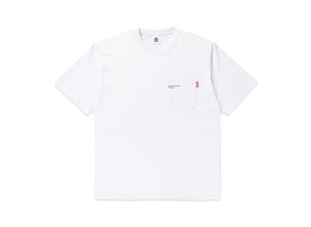 BlackEyePatch SHUNSUKE SHIGA "HI THERE" POCKET TEE "White"