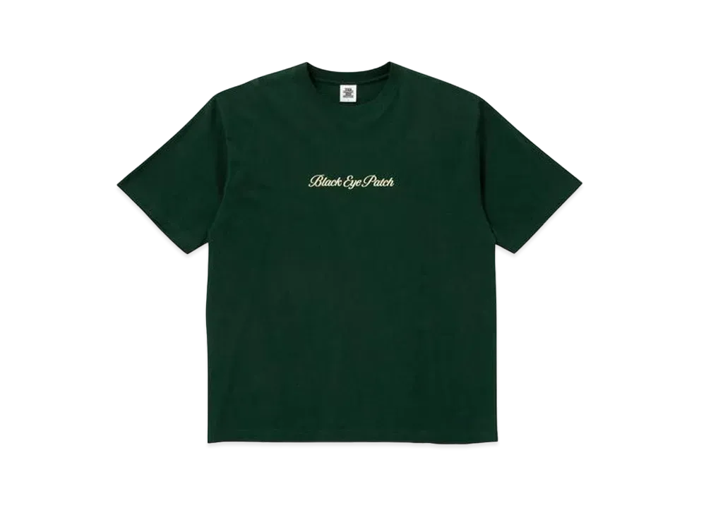 BlackEyePatch ROYAL SCRIPT TEE "Green"