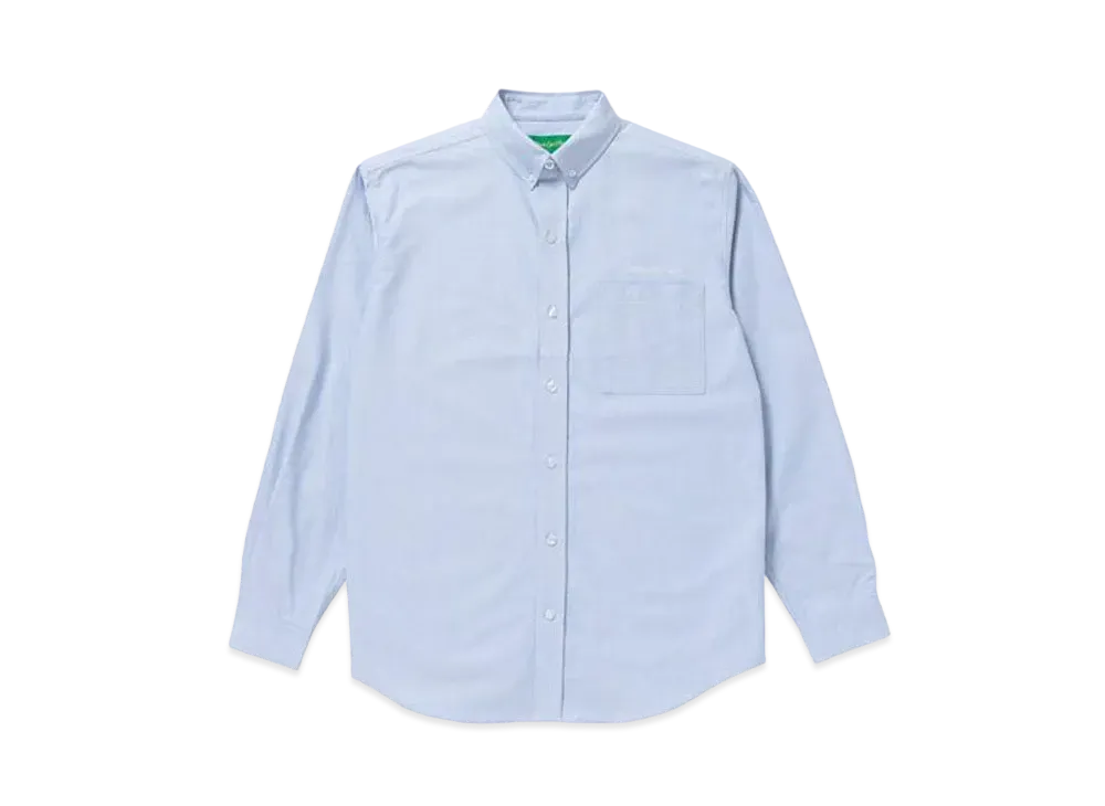 BlackEyePatch ROYAL SCRIPT OXFORD SHIRT "Light Blue"