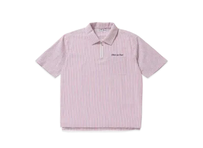 BlackEyePatch SEERSUCKER HALF ZIP SHIRT "Tricolor"