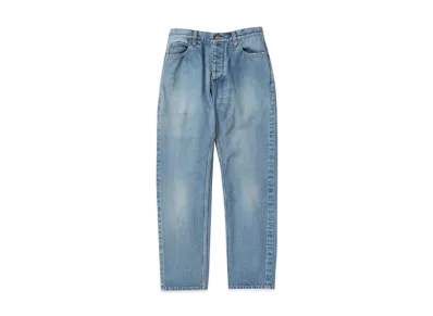 BlackEyePatch EMBLEM BAGGY JEANS "Washed Blue"