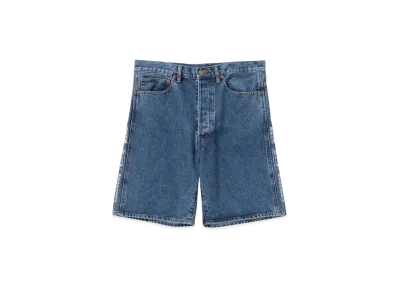 BlackEyePatch HANDLE WITH CARE DENIM SHORTS "Blue"