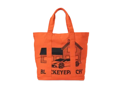 BlackEyePatch SECOND HOUSE TOTE BAG "Orange"