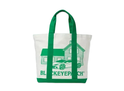 BlackEyePatch SECOND HOUSE TOTE BAG "Oatmeal"