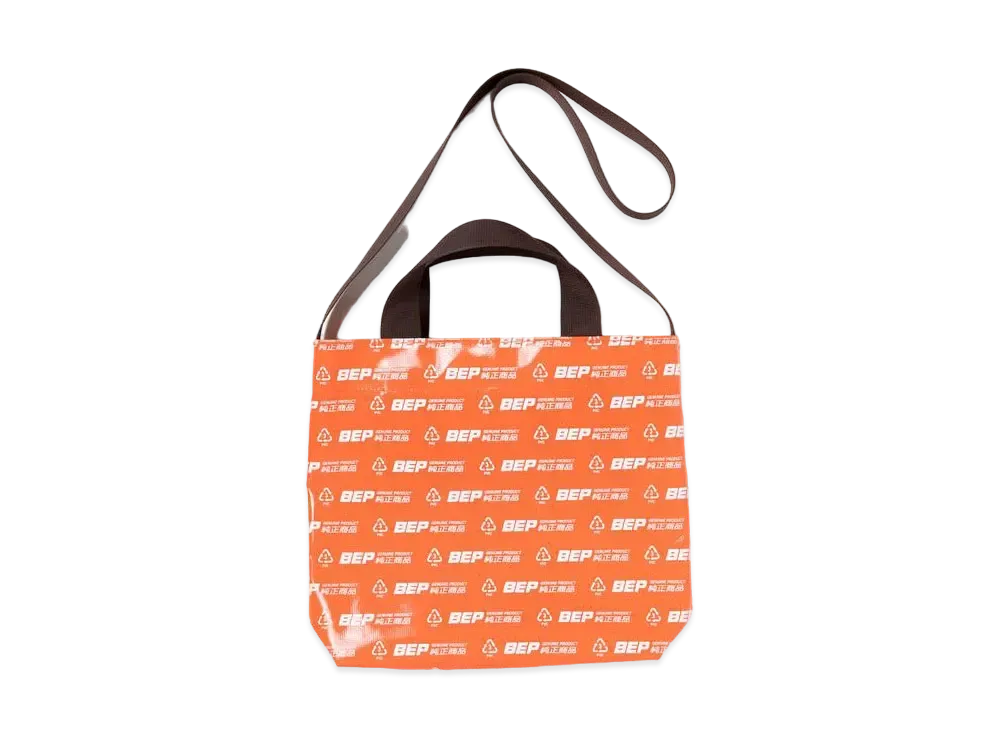 BlackEyePatch GENUINE PRODUCT PVC SHOULDER BAG "Orange"