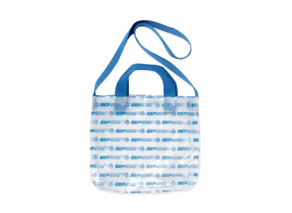 BlackEyePatch GENUINE PRODUCT PVC SHOULDER BAG "Clear"