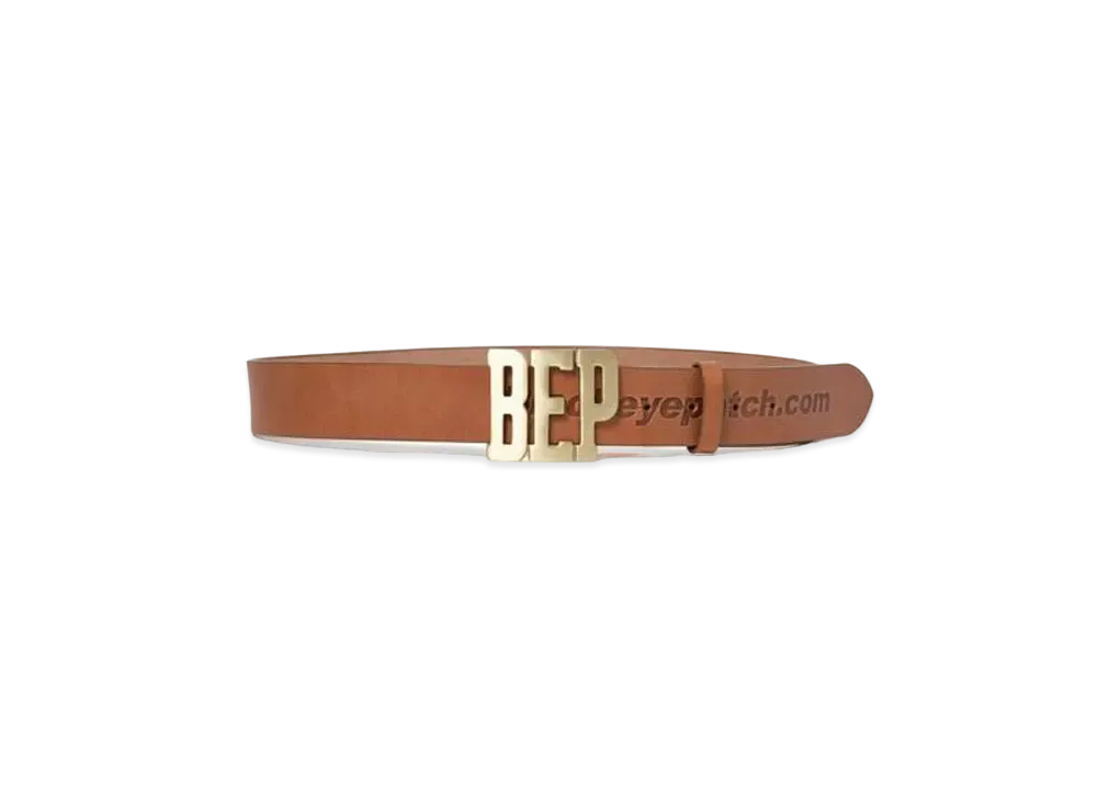 BlackEyePatch LETTERS BELT "Beige"