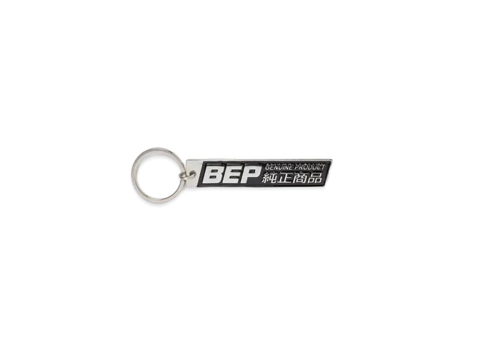 BlackEyePatch GENUINE PRODUCT PLATE KEYCHAIN "Silver"