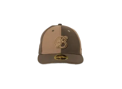 BlackEyePatch EMBLEM NEW ERA CAP "Brown/Beige"