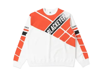 BlackEyePatch RACING CREW SWEAT "White"