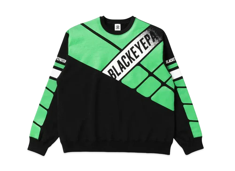 BlackEyePatch RACING CREW SWEAT "Black"