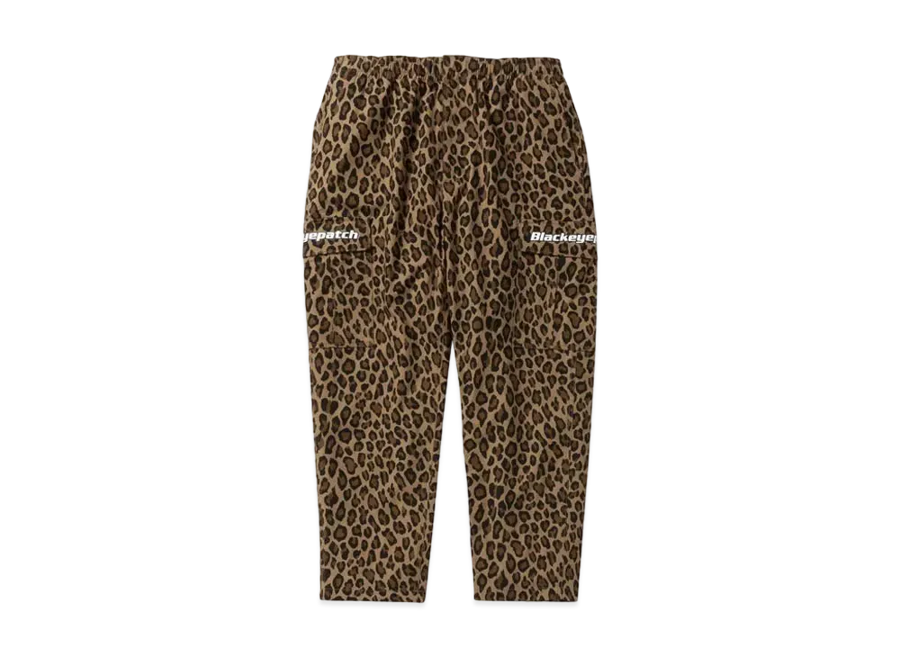 ブラックアイパッチ イージー カーゴ パンツ "レオパード"
