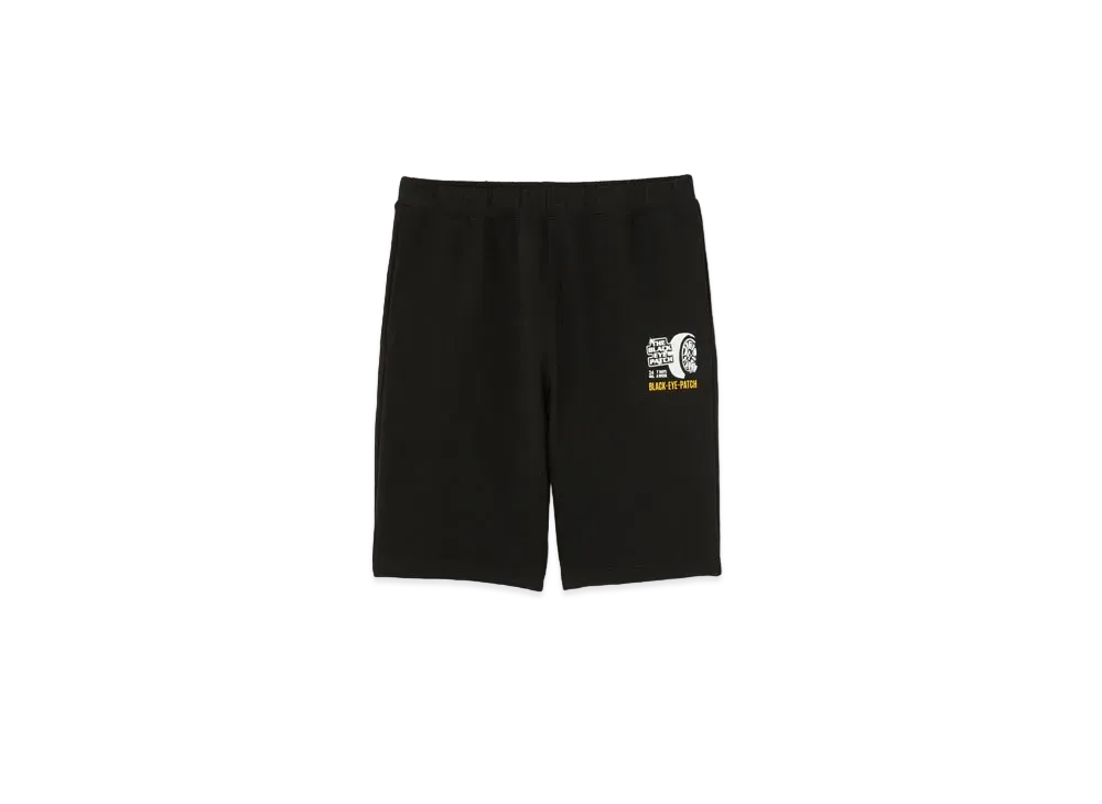 BlackEyePatch x H&M AUTO COLLECTION SHORT JOGGER PANTS "Black"