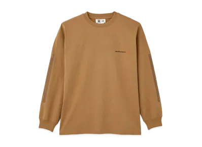 BlackEyePatch x H&M HANDLE WITH CARE COLLECTION LONG SLEEVE T-SHIRT "Brown"