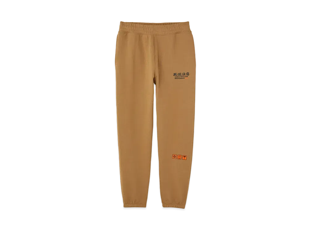 BlackEyePatch x H&M HANDLE WITH CARE COLLECTION JOGGER PANTS "Brown"