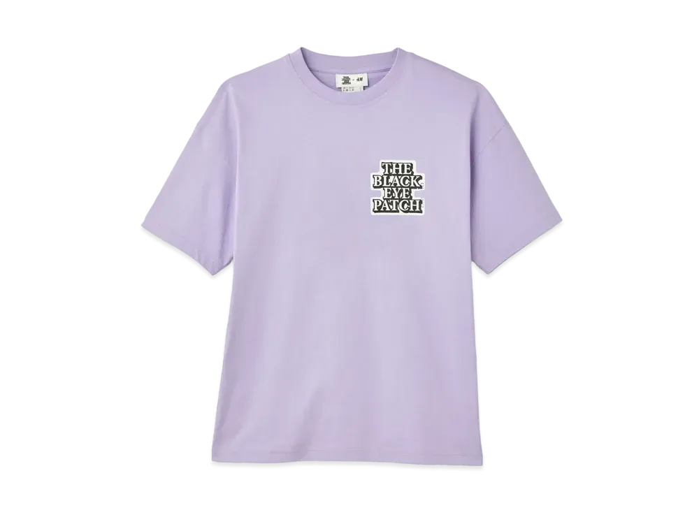 BlackEyePatch x H&M STORE MERCH COLLECTION T-SHIRT "Purple"