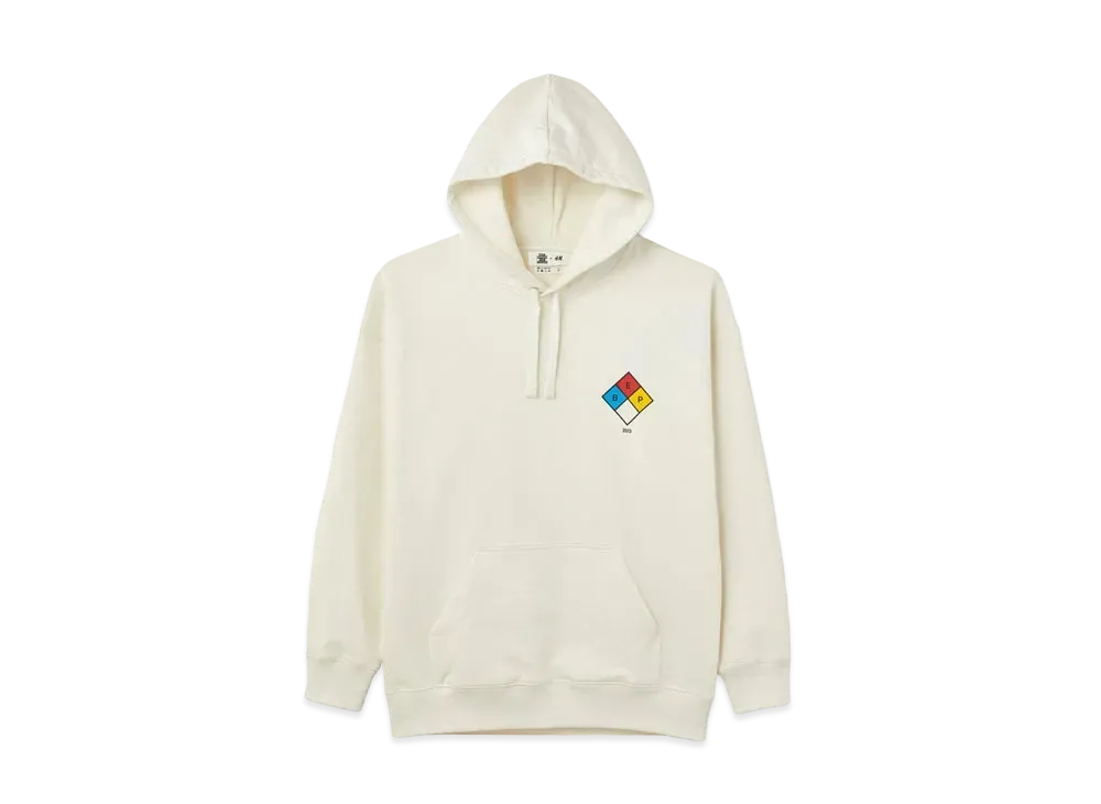BlackEyePatch x H&M HOT COLLECTION SWEAT PARKA "Ivory"