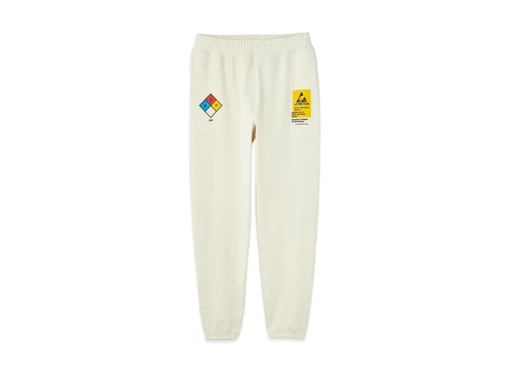 BlackEyePatch x H&M HOT COLLECTION JOGGER PANTS "Ivory"