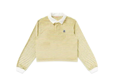 Blackeyepatch OG Label Velour L/S Rugby Shirt "Yellow"