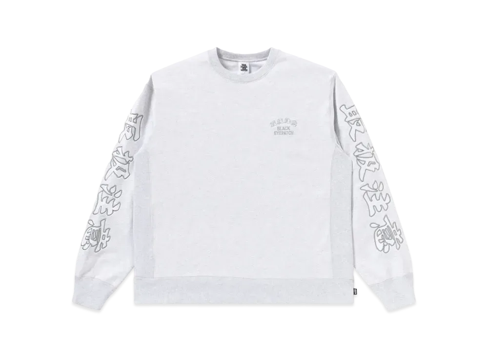 Blackeyepatch Hwc Crew Sweat "Ash"