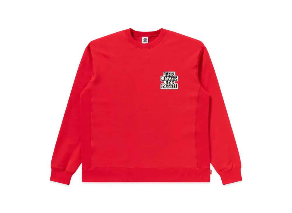 Blackeyepatch Chinatown Store Crew Sweat "Red"
