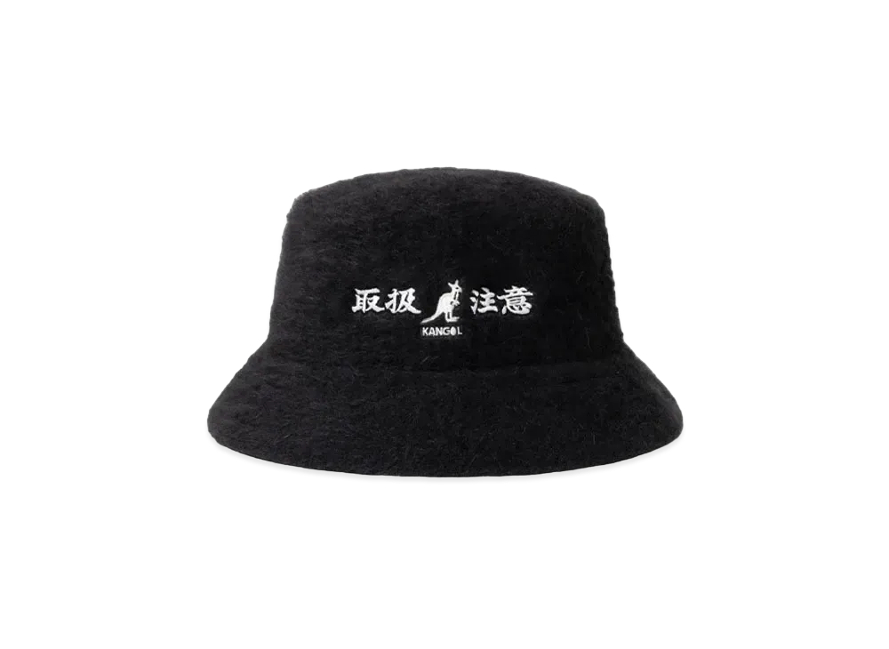 BlackEyePatch x KANGOL HWC Bucket Hat "Black"