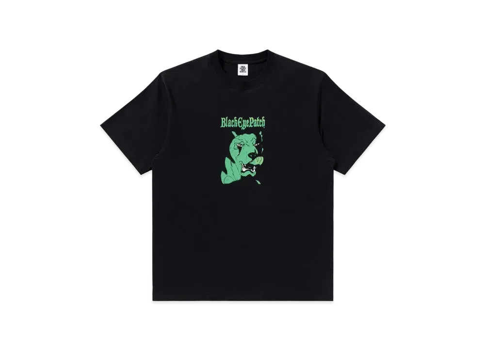 Blackeyepatch Concrete Green Tee "Black"