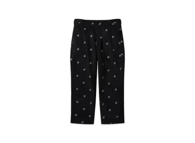 Blackeyepatch B Emblem Patterned Corduroy Pants "Black"
