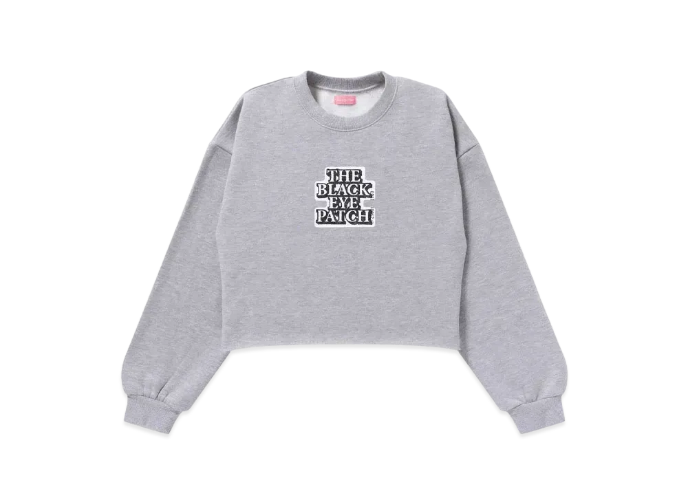 Blackeyepatch OG Label Cropped Crew Sweat 