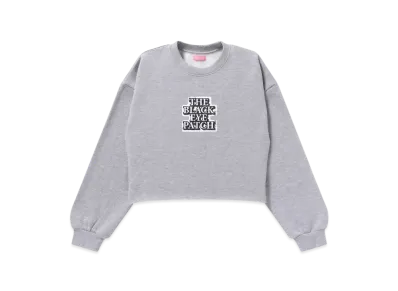Blackeyepatch OG Label Cropped Crew Sweat "Gray"