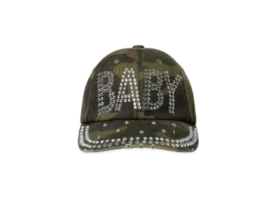 Blackeyepatch Rhinestone Baby Cap "Camo"