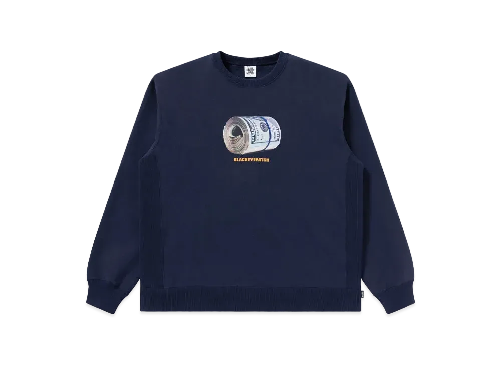Blackeyepatch What We Sell Crew Sweat "Navy"