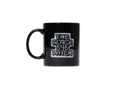 Blackeyepatch Kanji Label Souvenir Mug "Black"