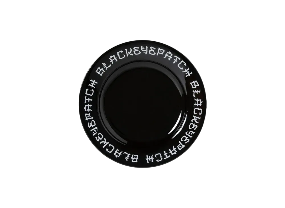 Blackeyepatch Kanji Logo Dinner Plate "Black"
