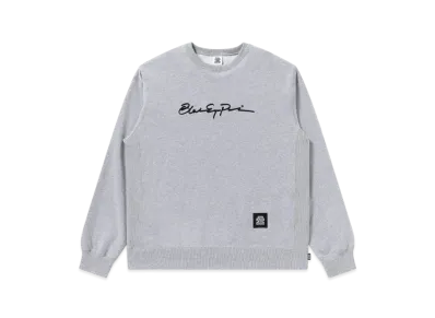 Blackeyepatch Autograph Logo Crew Sweat "Heather Gray"