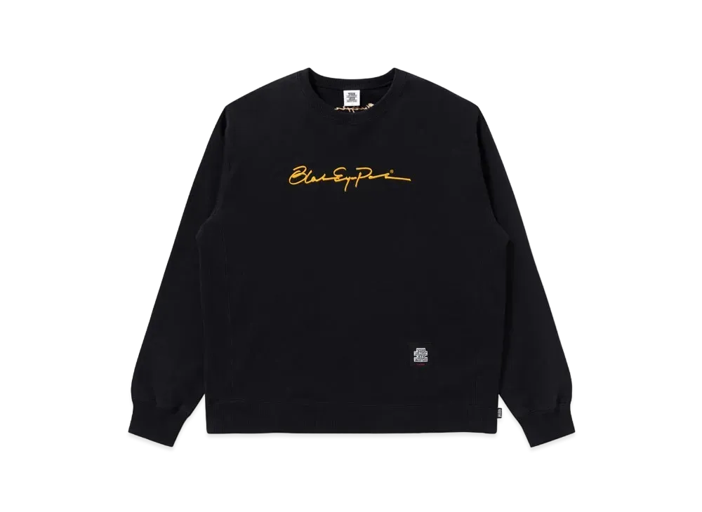 Blackeyepatch Autograph Logo Crew Sweat "Black"
