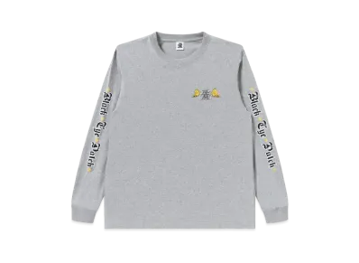 Blackeyepatch Winged OG L/S Tee "Heather Gray"