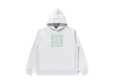 Blackeyepatch Gridded OG Label Hoodie "Ash"