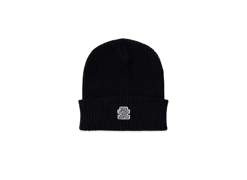 Blackeyepatch OG Label Beanie "Black"