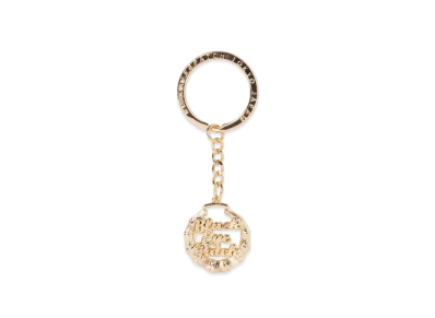 Blackeyepatch Bamboo Hoop Keychain "Gold"