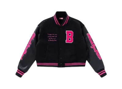 Blackeyepatch Big B Varsity Jacket "Pink"